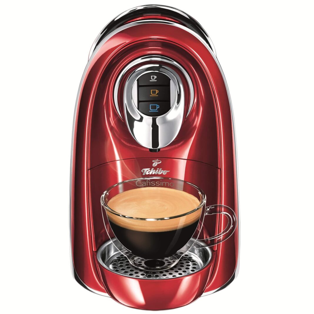Espressor Tchibo Cafissimo Compact, 15 Bari, Rosu