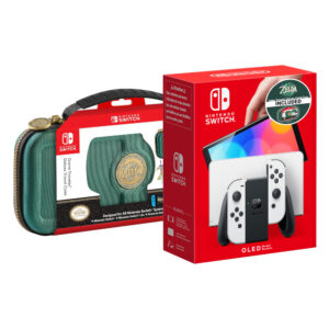 Consola Nintendo Switch OLED White + Zelda Case Consola Nintendo Switch OLED White + Zelda Case