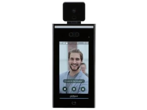 Controller acces facial cu detectie temperatura umana sau febra de la Dahua ASI7213Y-V3-T1