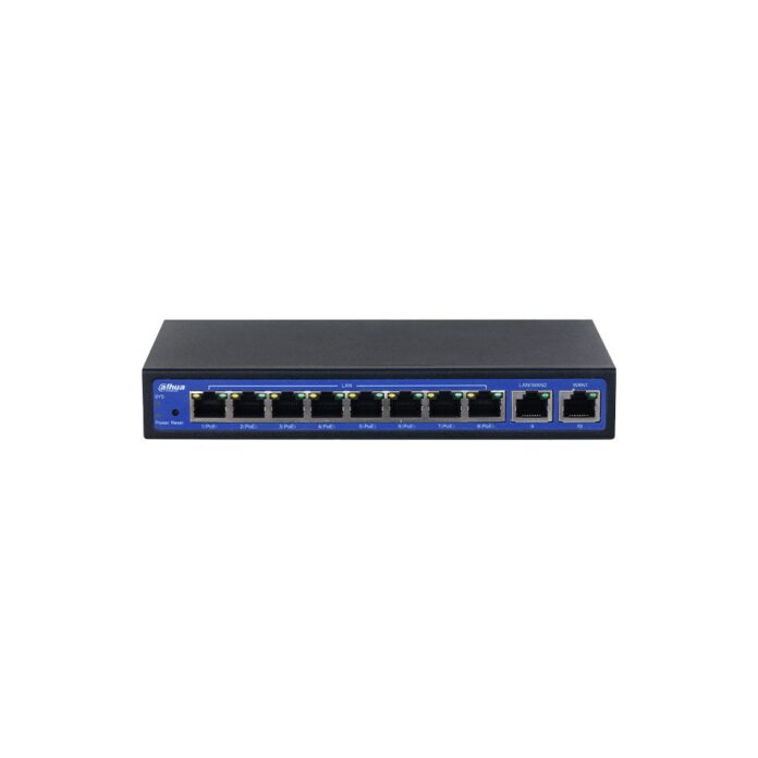 Controller wireless Gigabit PoE Dahua EAC10-P, 10 porturi, buget 60 W, 500 Mbps, 10 AP-uri, 1000 utilizatori Controller wireless Gigabit PoE Dahua EAC10-P, 10 porturi, buget 60 W, 500 Mbps, 10 AP-uri, 1000 utilizatori