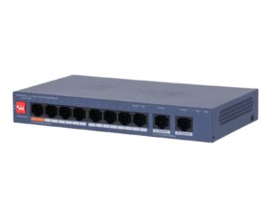 Switch PoE Dahua CS4010-8ET2GT-60, 10 porturi, 8x PoE RJ-45 100Mbps, 2x RJ-45 GB, 60W, Cloud Management, Watchdog Switch PoE Dahua CS4010-8ET2GT-60, 10 porturi, 8x PoE RJ-45 100Mbps, 2x RJ-45 GB, 60W, Cloud Management, Watchdog