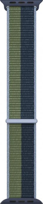 Curea Apple Watch Sport Loop, 45mm, Abyss Blue Moss Green