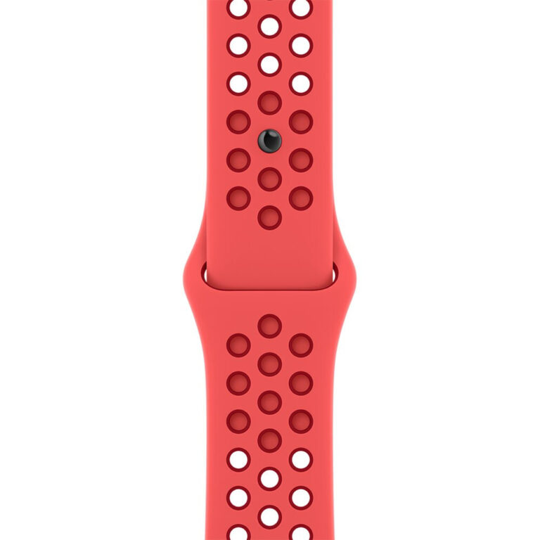 Curea Apple Watch 41mm Nike Sport Band: Bright Crimson/Gym Red