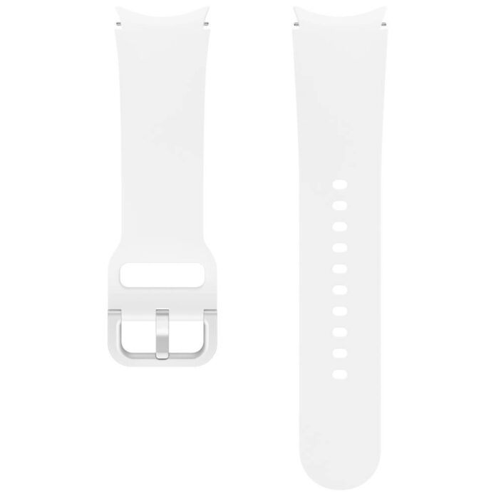 Galaxy Watch Sport Band pentru Samsung Galaxy Watch5, 20mm, S/M, Alb
