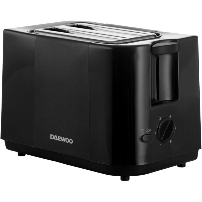 Prajitor de paine Daewoo DBT40B, 750 W, 2 felii, Negru