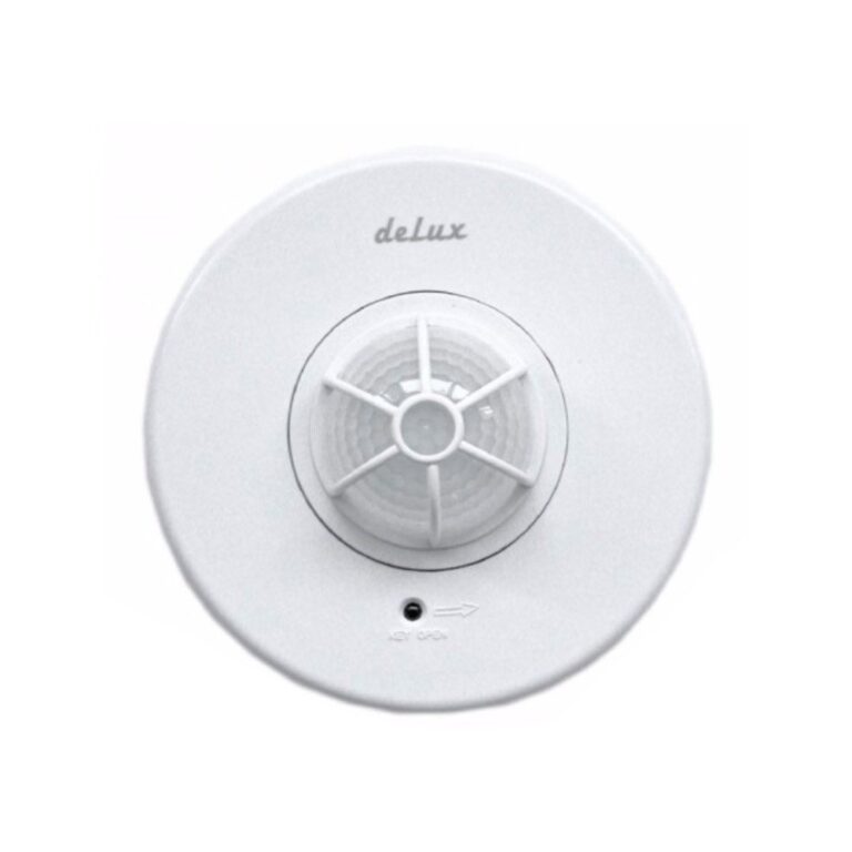 Detector de miscare PIR Daniella deLux DEL626, 6 m, 360 grade