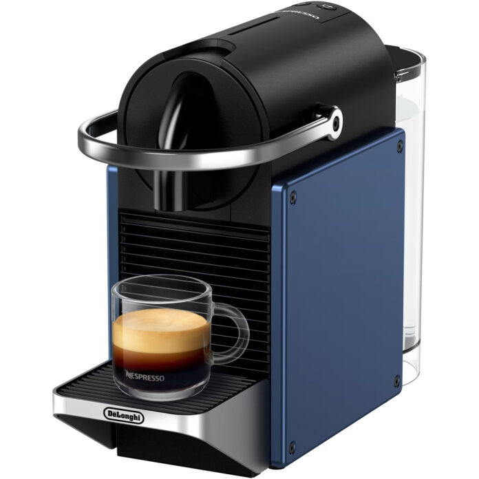 Espressor Nespresso DeLonghi Pixie EN127.BL, 19 bar, Albastru Espressor Nespresso DeLonghi Pixie EN127.BL, 19 bar, Albastru