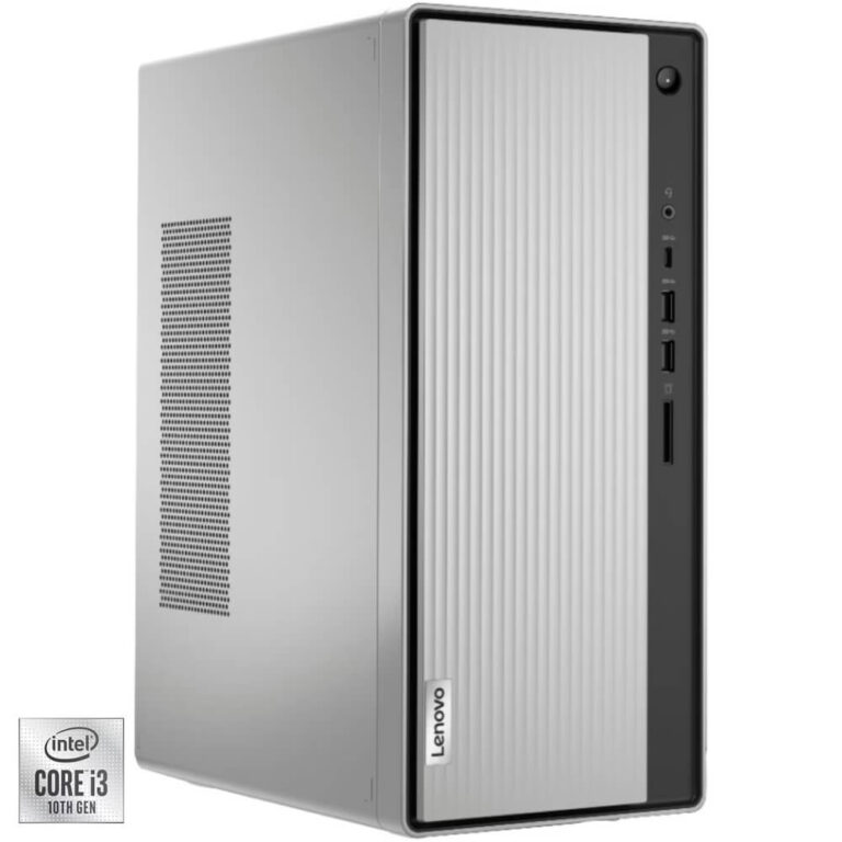 Sistem Desktop PC Lenovo IdeaCentre 5 14IOB6, Intel Core i3-10105, 8GB RAM, 256GB SSD, Intel UHD Graphics 630, No OS