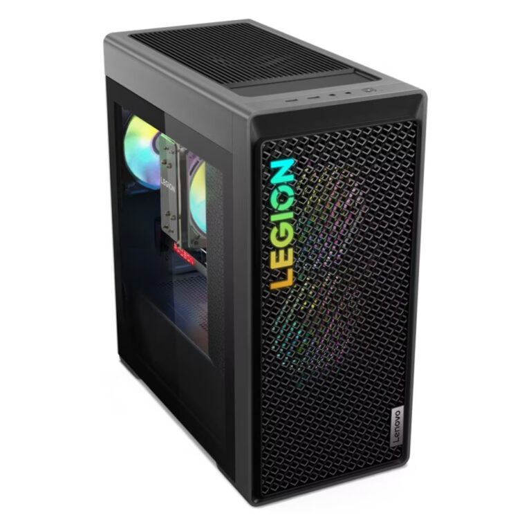Sistem desktop PC Gaming Lenovo Legion T5 26ARA8, AMD Ryzen 7 7700X, 32GB RAM, 1TB SSD, GeForce RTX 3060 Ti, No OS, Storm Grey