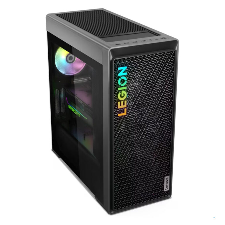 Sistem desktop gaming Lenovo Legion T7 34IRZ8, Intel Core i9-13900KF, 1TB SSD, 32GB RAM, GeForce RTX 4080, No OS, Storm Grey