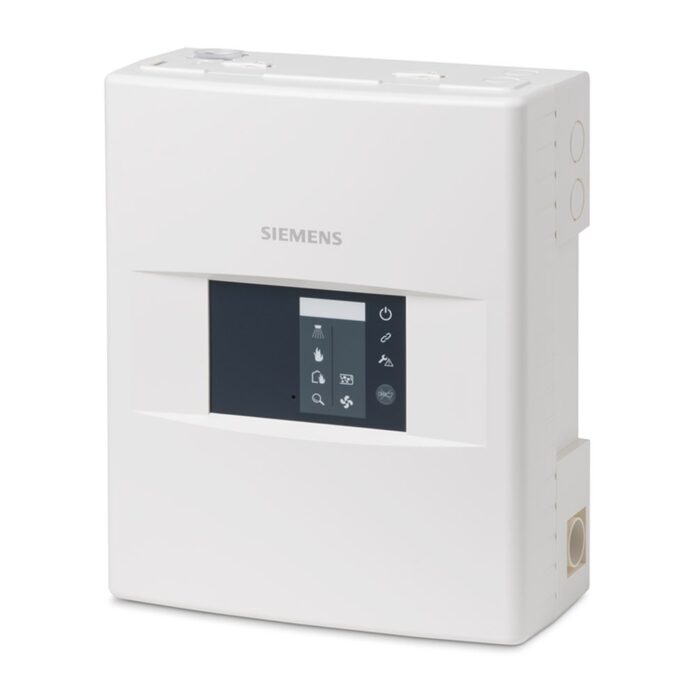 Detector de fum prin aspiratie adresabil Siemens FDA242, 1 camera, 400 m, programabil, 3 alarme, slot card