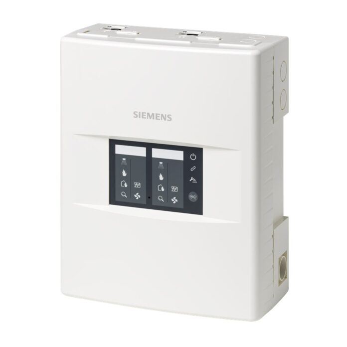 Detector de fum prin aspiratie adresabil Siemens FDA262, 2 camere, 1200 m, programabil, 3 alarme