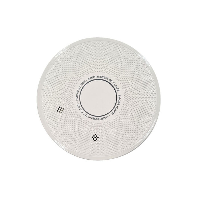 Detector de fum wireless cu sirena Crow FW2-SMK, 85 dB, 868 MHz, RF 500 m, autonomie 10 ani