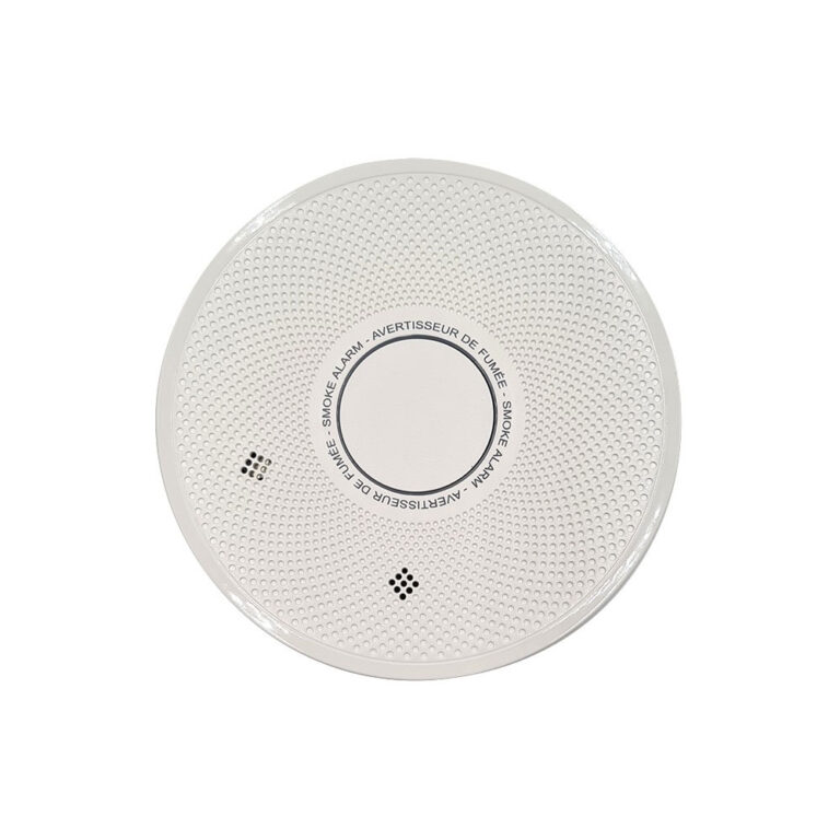 Detector de fum wireless cu sirena Crow FW2-SMK, 85 dB, 868 MHz, RF 500 m, autonomie 10 ani
