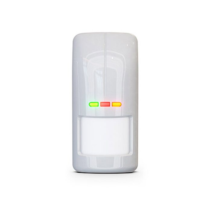 Detector de miscare exterior digital dual PIR si MW Satel OPAL GY, 15 m, 100 grade, antimasking, creep zone, pet immunity 20 kg, tamper, gri