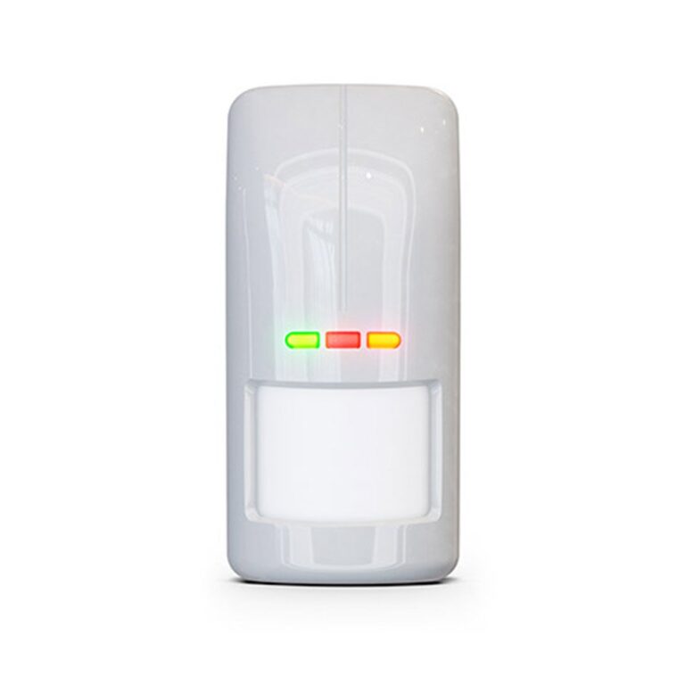 Detector de miscare exterior digital dual PIR si MW Satel OPAL PRO GY, 15 m, 100 grade, senzor crepuscular, antimasking, creep zone, pet immunity 20 kg, gri