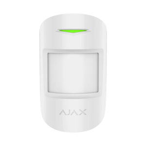 Detector de miscare wireless PIR si MW Ajax MotionProtect Plus WH, 12 m, 88 grade, pet immunity, 868 MHz, RF 1200 m Detector de miscare wireless PIR si MW Ajax MotionProtect Plus WH, 12 m, 88 grade, pet immunity, 868 MHz, RF 1200 m