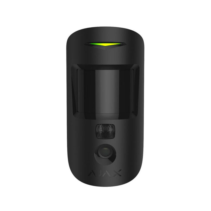 Detector de miscare wireless PIR cu camera Ajax MotionCam BL, 12 m, 88 grade, 640x480p, iluminator IR, pet immunity, 868 MHz, RF 1700 m