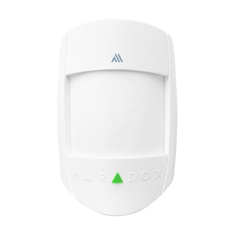 Detector de miscare wireless PIR Paradox PMD3M, 12 m, 110 grade, reglabil, senzor de temperatura, 868 MHz