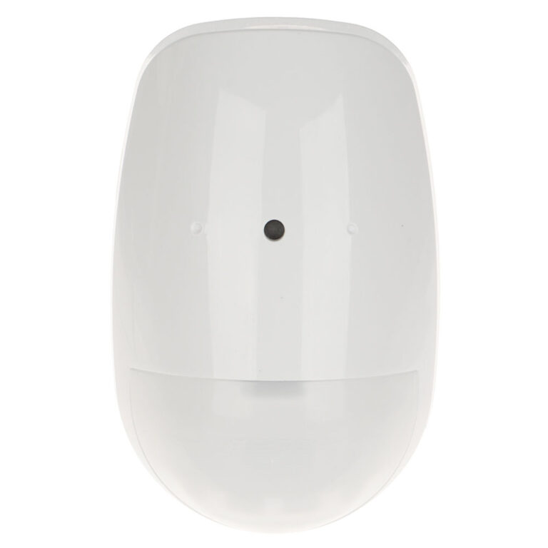 Detector de miscare wireless PIR si geam spart Hikvision AX PRO DS-PDPG12P-EG2-WE, 12 m/8 m, 85/120 grade, 52 zone, pet immunity, creep zone, 868 MHz, RF 1600 m