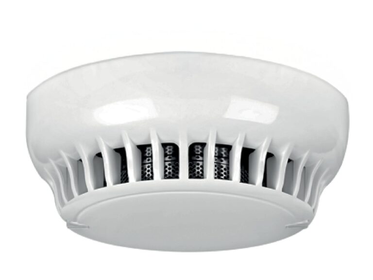 Detector inteligent fum adresabil cu izolator incorporat, certificat EN54-7 si EN54-17, IP30, Teknim TFD-2351