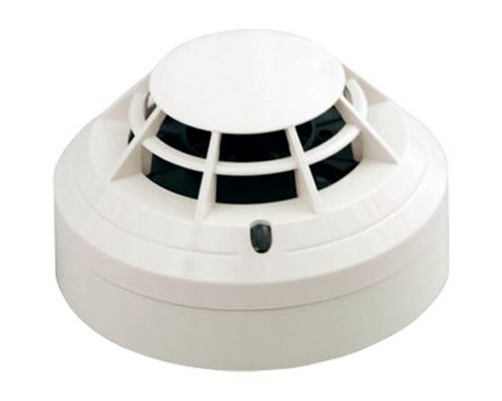 Detector de fum optic si termic, Morley-IAS, adresabil, cu izolator, Honeywell HM-PTSE-I-AP