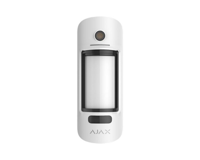 Detector de miscare PIR cu camera, wireless, anti-masking, imunitate animale, 868 MHz, alb, AJAX MOTIONCAMERA OUTDOOR