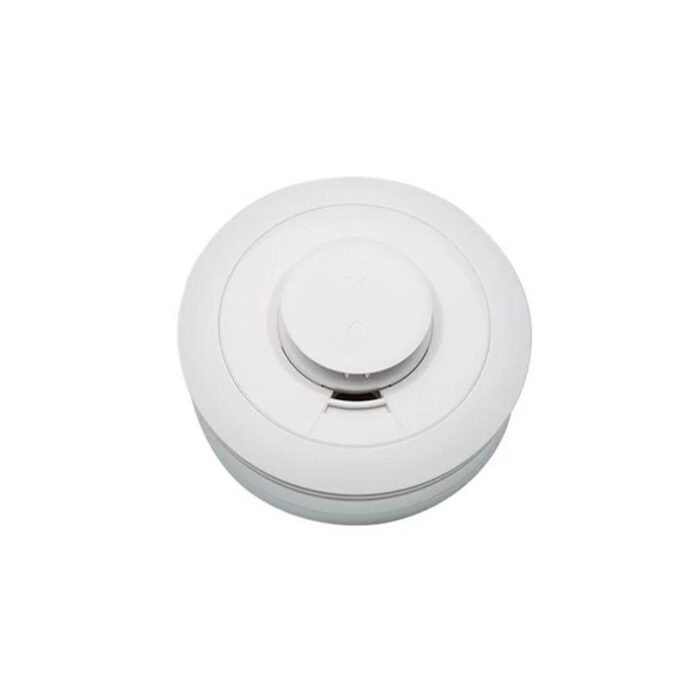 Detector wireless radio de fum si temperatura DSC NEO PowerG+ PGP8976, 868 Mhz, sirena 85 dB, autonomie 6 ani, detectie temperatura fixa/rata de crestere