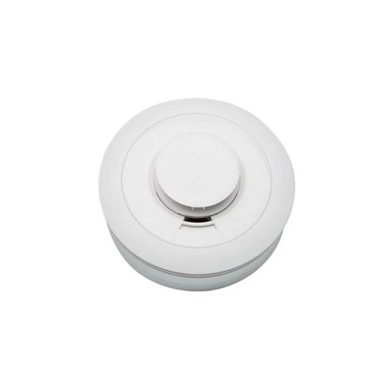 Detector wireless radio de fum si temperatura DSC NEO PowerG+ PGP8976, 868 Mhz, sirena 85 dB, autonomie 6 ani, detectie temperatura fixa/rata de crestere