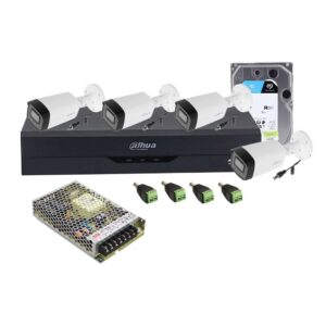 Sistem supraveghere exterior middle Dahua DH-M4EXTIR80-2MP-M, 5 M-N, 4 canale, 2 MP, IR 80 m, 3.6 mm, microfon, HDD 1TB Sistem supraveghere exterior middle Dahua DH-M4EXTIR80-2MP-M, 5 M-N, 4 canale, 2 MP, IR 80 m, 3.6 mm, microfon, HDD 1TB