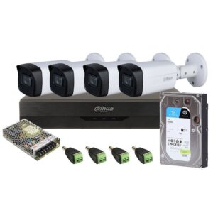 Sistem supraveghere exterior middle Dahua DH-M4EXTIR80-4K, 8 MP, IR 80 m, 3.6 mm, 1 TB HDD, IoT, POS Sistem supraveghere exterior middle Dahua DH-M4EXTIR80-4K, 8 MP, IR 80 m, 3.6 mm, 1 TB HDD, IoT, POS