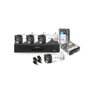 Sistem supraveghere exterior middle Dahua DH-M4EXTIRALB20-2MP-M, 4 camere, 2 MP, 2.8 mm, IR/lumina alba 20 m, microfon, HDD 1TB Sistem supraveghere exterior middle Dahua DH-M4EXTIRALB20-2MP-M, 4 camere, 2 MP, 2.8 mm, IR/lumina alba 20 m, microfon, HDD 1TB