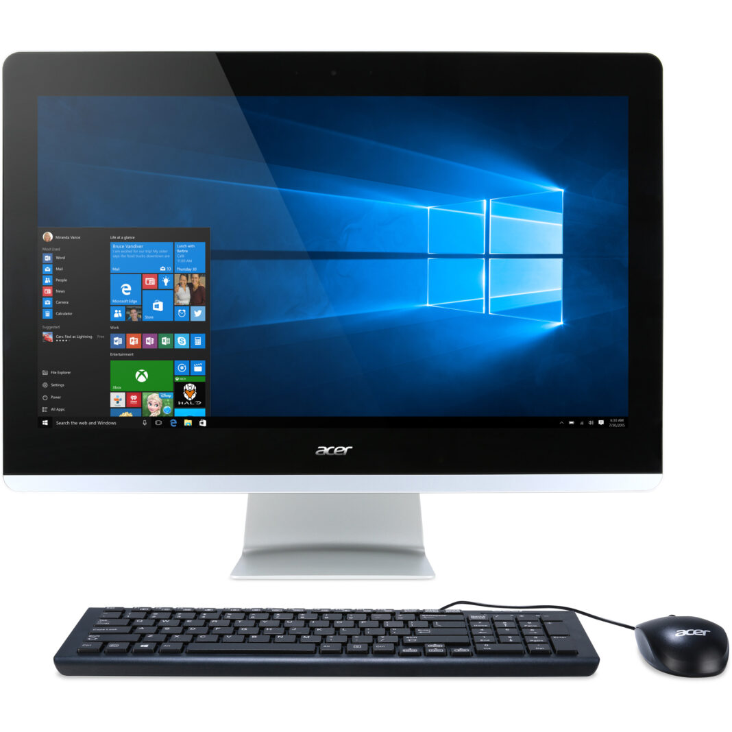 Sistem Desktop PC All-In-One Acer AZ3-705, Intel Core i3-5005U, 4GB DDR3, HDD 1TB, Intel HD Graphics, Windows 10 Sistem Desktop PC All-In-One Acer AZ3-705, Intel Core i3-5005U, 4GB DDR3, HDD 1TB, Intel HD Graphics, Windows 10