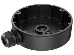 Doza de jonctiune Hikvision, aluminiu, diametru 126 mm, negru, pentru camere dome, carcasa compacta, DS-1280ZJ-DM8-BK Doza de jonctiune Hikvision, aluminiu, diametru 126 mm, negru, pentru camere dome, carcasa compacta, DS-1280ZJ-DM8-BK