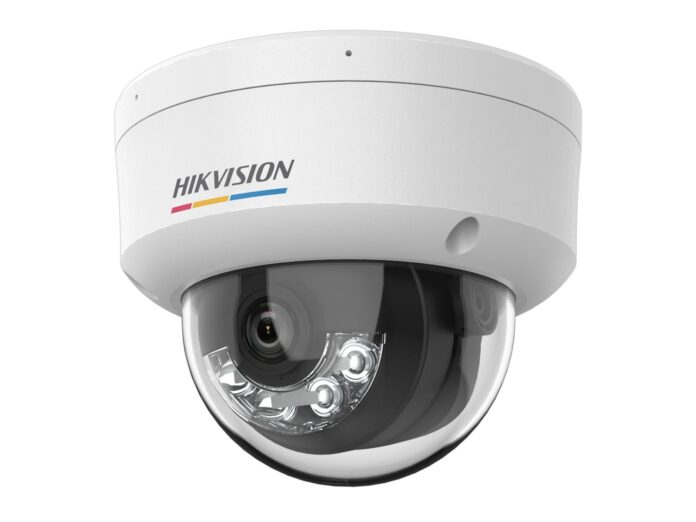 Camera de supraveghere IP Hikvision DS-2CD1147G3H-LIU(2.8mm) ColorVu, 4MP, 2.8mm, iluminare duala, microfon, PoE, IP67, IK08