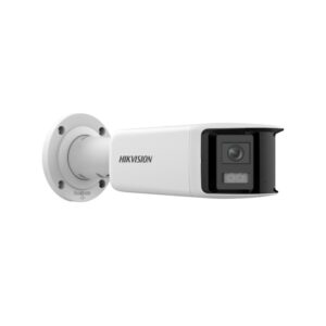 Camera supraveghere exterior IP panoramica HikVision ColorVu DS-2CD2T67G2PLSUSL, 6 MP, 2 x 2.8 mm, lumina alba 40 m, slot card, microfon si difuzor, PoE Camera supraveghere exterior IP panoramica HikVision ColorVu DS-2CD2T67G2PLSUSL, 6 MP, 2 x 2.8 mm, lumina alba 40 m, slot card, microfon si difuzor, PoE