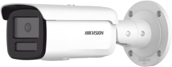 Camera supraveghere IP Hikvision DS-2CD2T87G2H-LI-4mm, 8MP, 4mm, Smart Hybrid Light, slot microSD, PoE, IP67