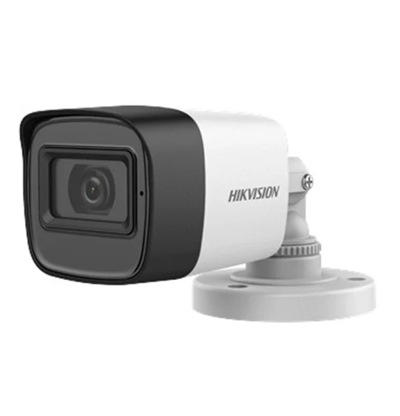 Camera supraveghere exterior Hikvision DS-2CE16D0T-ITFS, 2MP, 2.8mm, IR 30m, audio prin coaxial, IP67