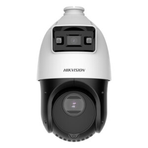 Camera supraveghere rotativa IP Speed Dome PTZ Duala Hikvision TandemVu DS-2SE4C425MWG-E14F0, 4 MP, 4.8-120 mm / 2.8 mm, motorizat, IR 100 m, lumina alba 30 m, x25,slot card, PoE+ Camera supraveghere rotativa IP Speed Dome PTZ Duala Hikvision TandemVu DS-2SE4C425MWG-E14F0, 4 MP, 4.8-120 mm / 2.8 mm, motorizat, IR 100 m, lumina alba 30 m, x25,slot card, PoE+