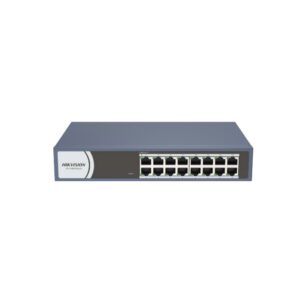 Switch Hikvision DS-3E0116R-O, 16 porturi, 3.2 Gbps, 2.38 Mpps, fanless, carcasa metalica Switch Hikvision DS-3E0116R-O, 16 porturi, 3.2 Gbps, 2.38 Mpps, fanless, carcasa metalica