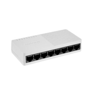 Switch cu 8 porturi HikVision DS-3E0508D-O, 10/100/1000 Mbps, 16 Gbps, 11.90 Mpps, MAC 4K, fara management Switch cu 8 porturi HikVision DS-3E0508D-O, 10/100/1000 Mbps, 16 Gbps, 11.90 Mpps, MAC 4K, fara management