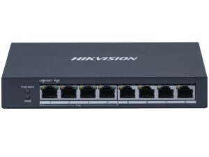 Switch PoE cu 8 porturi Hikvision, 4 porturi PoE, buget 60W PoE, carcasa metalica, DS-3E0508P-O Switch PoE cu 8 porturi Hikvision, 4 porturi PoE, buget 60W PoE, carcasa metalica, DS-3E0508P-O