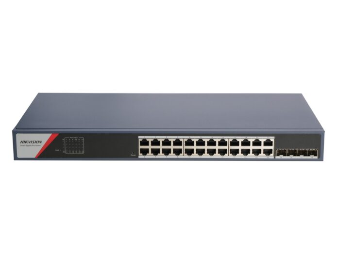 Switch Hikvision DS-3E1528-SI-24T4F, 28 porturi, 24x GB RJ45, 4x GB SFP, cu management