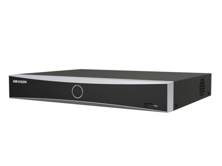 NVR 4 canale Hikvision DS-7604NXI-K1(D), AcuSense, pana la 12MP 4K, latime banda 40Mbps, 1 port SATA max 16TB, HDMI, VGA