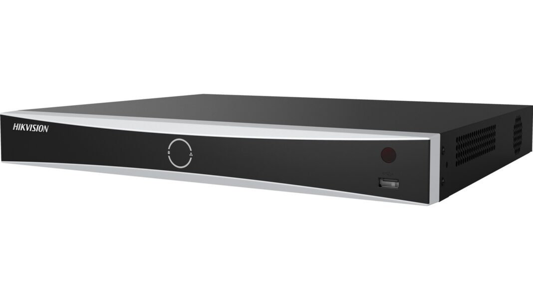 NVR Hikvision 8 canale, 4K, AcuSeek/AcuSearch, 2×SATA, H.265+, functii AI, DS-7608NXI-I2/VPro
