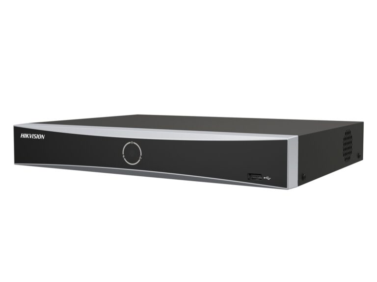 NVR 16 canale AcuSense Hikvision DS-7616NXI-K1(D), 4K 8MP, latime banda 160Mbps, 1 port SATA