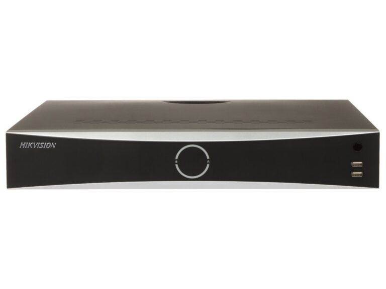 NVR 16 canale Hikvision DS-7716NXI-K4(D)/Alarm16+9, seria AcuSense 4K, 12MP, latime de banda 160Mbps, 4 porturi SATA, functii AI
