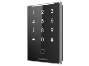 Cititor de carduri multifunctional Hikvision DS-K1109DKB, RS-485 si Wiegand, montare pe perete, IP65, 12 VDC Cititor de carduri multifunctional Hikvision DS-K1109DKB, RS-485 si Wiegand, montare pe perete, IP65, 12 VDC