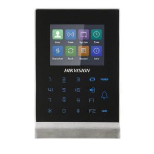 Cititor de proximitate standalone cu tastatura RFID Hikvision DS-K1T105AM, WiFi, 2.8 inch, Wiegand, Mifare, 100.000 carduri, 300.000 evenimente Cititor de proximitate standalone cu tastatura RFID Hikvision DS-K1T105AM, WiFi, 2.8 inch, Wiegand, Mifare, 100.000 carduri, 300.000 evenimente