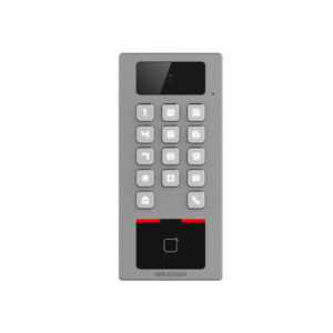 Cititor de proximitate RFID cu tastatura Hikvision DS-K1T502DBWX-C, 2 MP, PIN/card, interior/exterior, slot card, microfon Cititor de proximitate RFID cu tastatura Hikvision DS-K1T502DBWX-C, 2 MP, PIN/card, interior/exterior, slot card, microfon